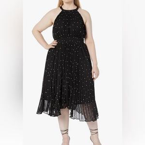City Chic Polka Dot Miriam Midi Dress